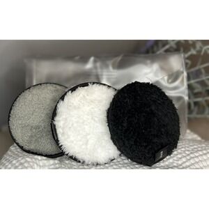 LA Ruce  Face Disks - re-useable makeup Eraser pads- Set of 3 -Machine Washable